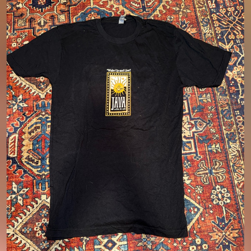 Next Level Apparel Black Crew Neck Tee